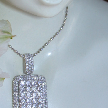 Magnificent Diamond Pendant (3,01 ct.)