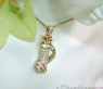 Exquisite Golf Bag Diamond Pendant in Yellow gold 18k