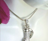 Exquisite Golf Bag Diamond Pendant in White gold 18k