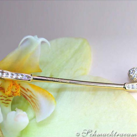 Brillanten Golfschläger Anhänger / Golf Accessoire