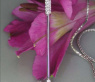 Beautiful Golf Club Diamond Pendant in White gold 18k