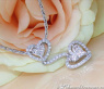 Feminine Princess Diamond Heart Pendant