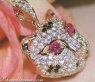 Fabulous Diamond Panther Pendant incl. Chain