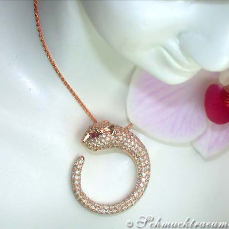 Extravagant Diamond Panther Pendant on Chain