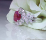 Magnificent Burmese Ruby Diamond Ring