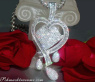 High-end Diamond Heart Pendant (9,79 ct.)