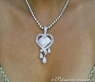 High-end Diamond Heart Pendant (9,79 ct.)