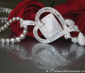 High-end Diamond Heart Pendant (9,79 ct.)