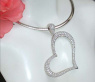 Fascinating Diamond Heart Pendant (2,09 ct.)