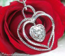 Excellent Diamond Heart Pendant