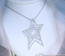 Unique Diamond Star Pendant
