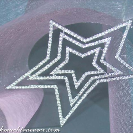 Unique Diamond Star Pendant