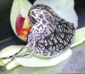 Top-class Black & White Diamond Heart Pendant