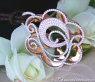 Opulent Diamond Pendant on Leather Cord