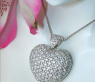 Magnificent Diamond Heart Pendant (4,05 ct.)