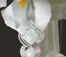 Magnificent Diamond Pendant (Princess, Baguette & Brilliant Cut)