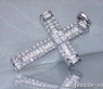 Impressive Diamond Cross Pendant