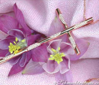 Extraordinary Diamond Cross Pendant