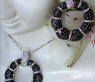 Opulent Pendant with Black & White Diamonds