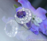 Superb Ceylon Sapphire Diamond Ring