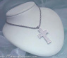 Exquisite Diamond Cross Pendant (3,92 ct.)