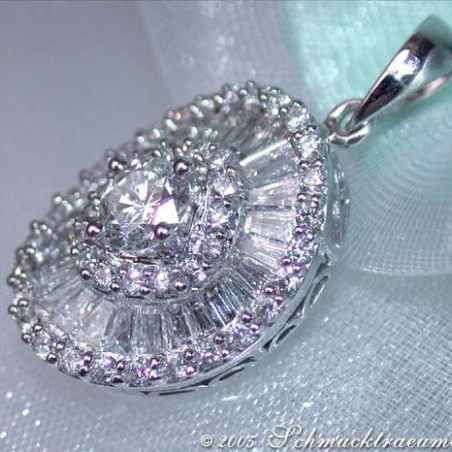 Diamant Solitär Anhänger