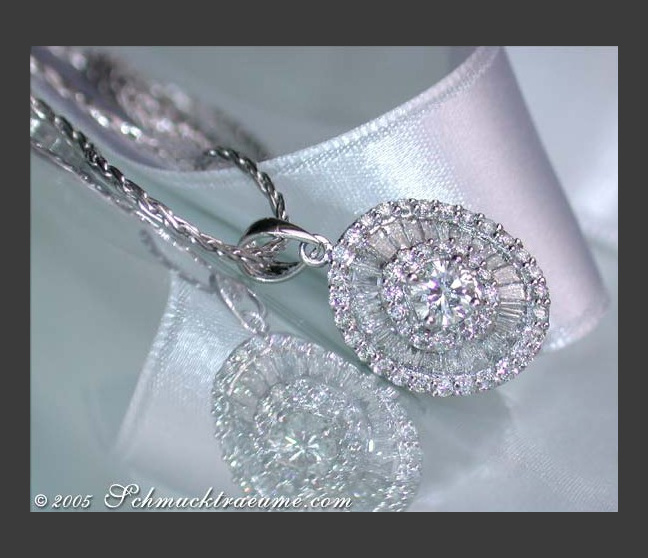 Excellent Diamond Solitaire Pendant Excellent Diamond Solitaire Pendant