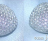 Timeless Diamond Heart Pendant in White gold