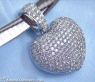 Precious Diamond Pave Heart Pendant