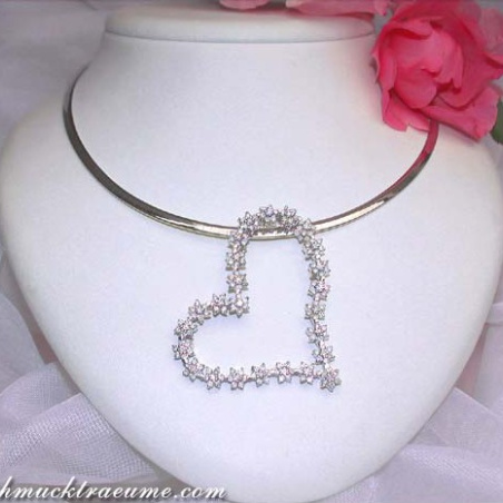 Glorious Diamond Heart Pendant
