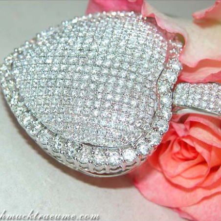 Extra large Diamond Pendant (9,50 ct.)