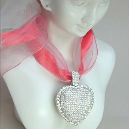 Extra large Diamond Pendant (9,50 ct.)