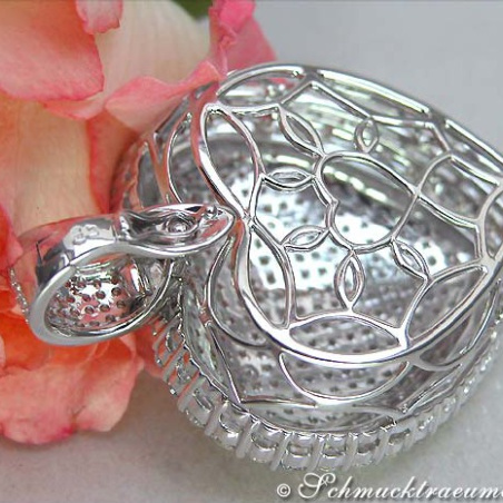 Extra large Diamond Pendant (9,50 ct.)