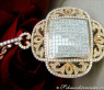 Luxus Diamanten Anhänger Gelbgold 750