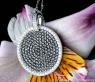 Unconventional Black & White Diamond Pendant