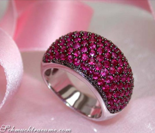 Stately Ruby Ring