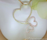 Fantastic Heart Pendant with White & Yellow Diamonds