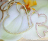 Fantastic Heart Pendant with White & Yellow Diamonds