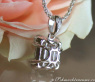Exquisite Diamond Square Pendant