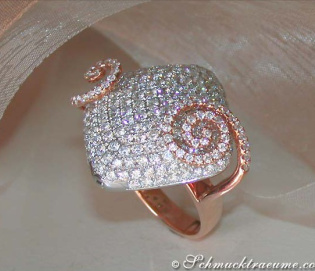Terrific Diamond Ring and Pendant in One