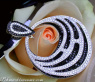 Magnificent Black & White Diamond Pendant