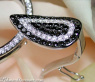 Magnificent Black & White Diamond Pendant