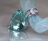 Impressive Aquamarine Heart Pendant with Diamonds
