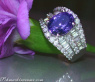  Tansanit Ring mit Brillanten & Diamanten