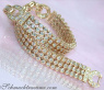 Attractive Diamond Bracelet in Yellow gold 14k