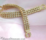Attractive Diamond Bracelet in Yellow gold 14k