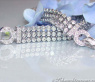 Attractive Diamond Bracelet in White gold 14k