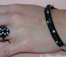 Brillanten & schwarze Diamanten Armreif