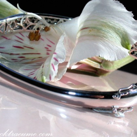 Brillanten & schwarze Diamanten Armreif
