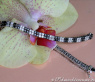 Brillanten & schwarze Diamanten Armband